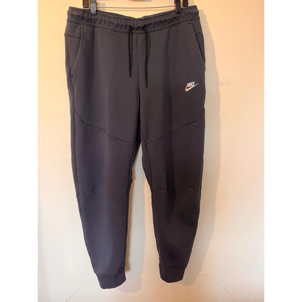 Nike Sportswear Tech Fleece Joggers Mens XL Blue/Grey Tapered‎ Sweatpants